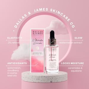 DALLAS & JAMES Skincare Co. Watermelon Dream - Overnight Retinol Oil